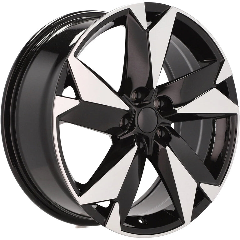 Alu kola pro Škoda I5625 8x19 5x112 ET41 57.1 Black Polished | Wheelsup.cz