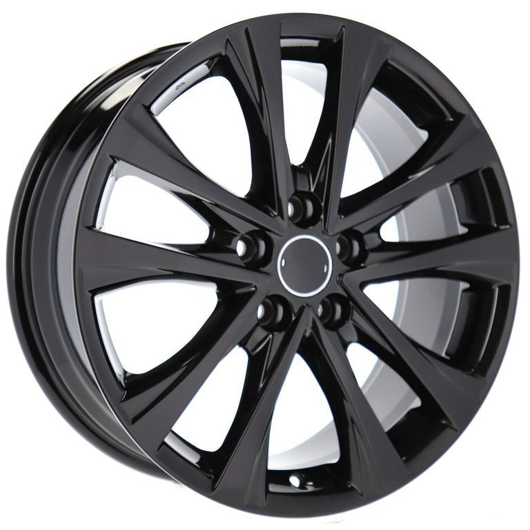 Alu kola pro Toyota B1255 7.5x18 5x114.3 ET45 60.1 Black | Wheelsup.cz