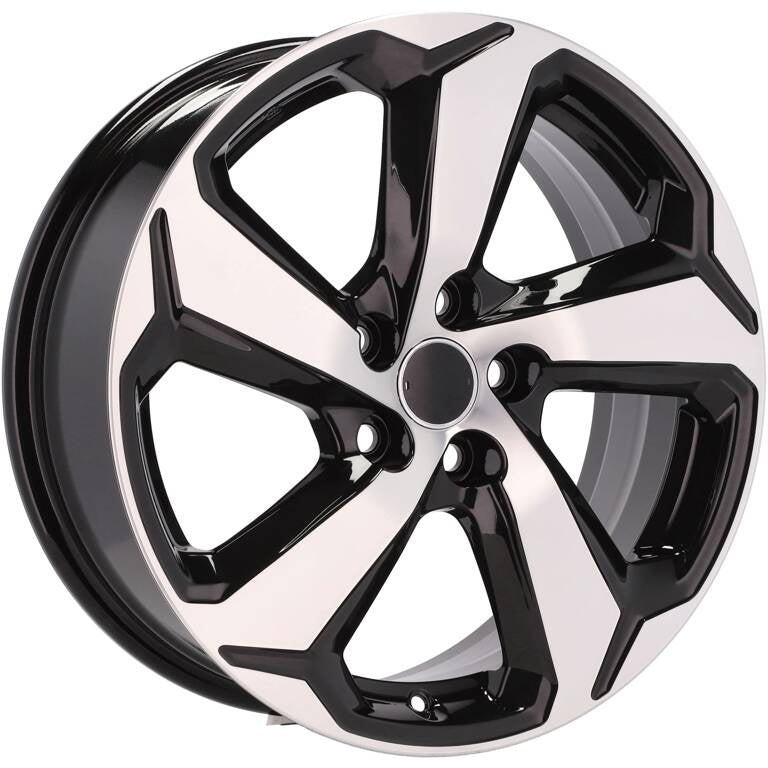 Alu kola pro Toyota B1013 7x18 5x114.3 ET35 60.1 Black Polished | Wheelsup.cz