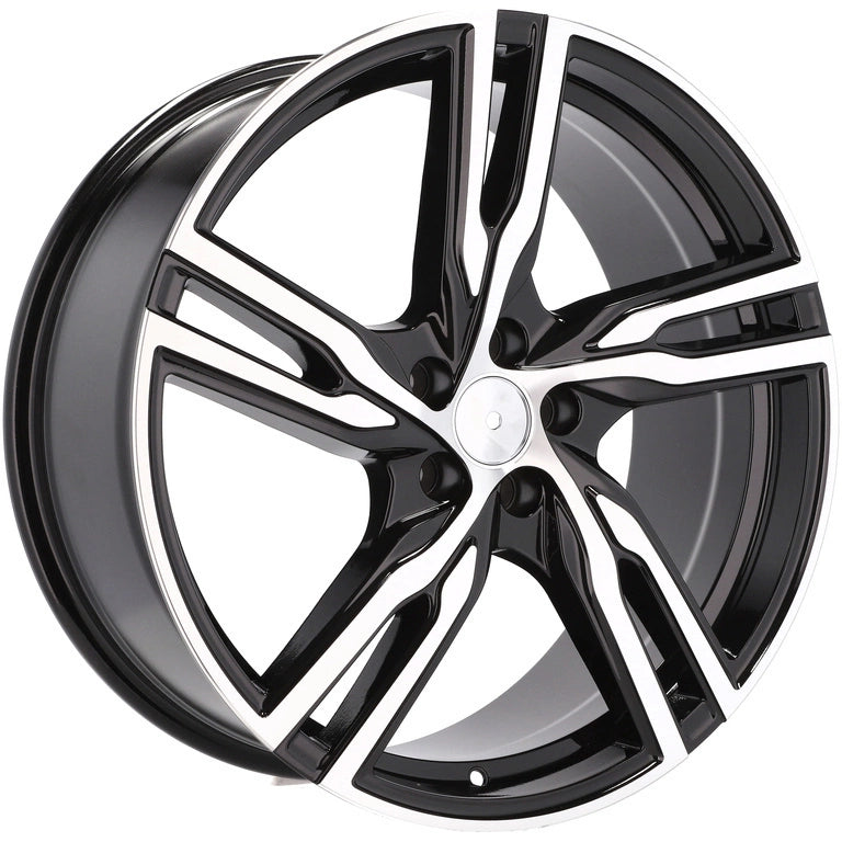 Alu kola pro Volvo FE161 8x18 5x108 ET42 63.4 Black Polished