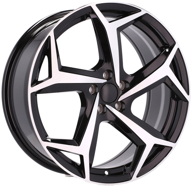 Alu kola pro Volkswagen B5340 7x16 5x112 ET40 Black Polished | Wheelsup.cz