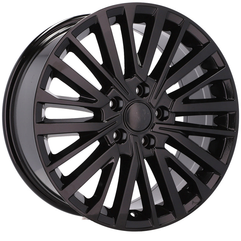 Alu kola pro Volkswagen B1515 8x20 5x120 ET45 65.1 Black | Wheelsup.cz