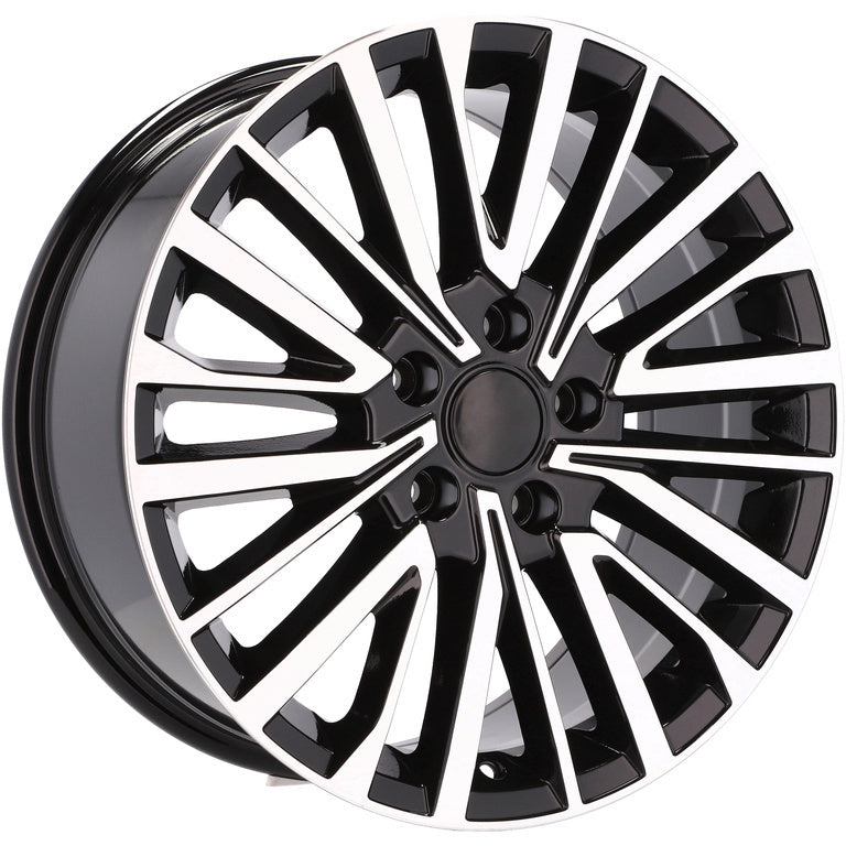 Alu kola pro Volkswagen B1515 8x20 5x120 ET45 65.1 Black Polished | Wheelsup.cz