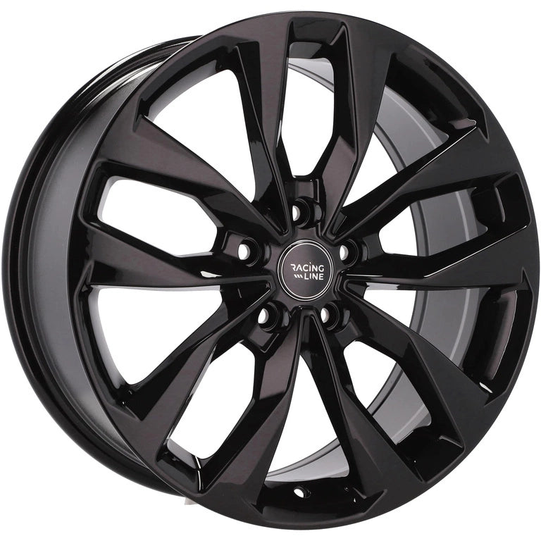 Alu kola pro Racing Line Y1144 7x17 5x114.3 ET45 Black | Wheelsup.cz