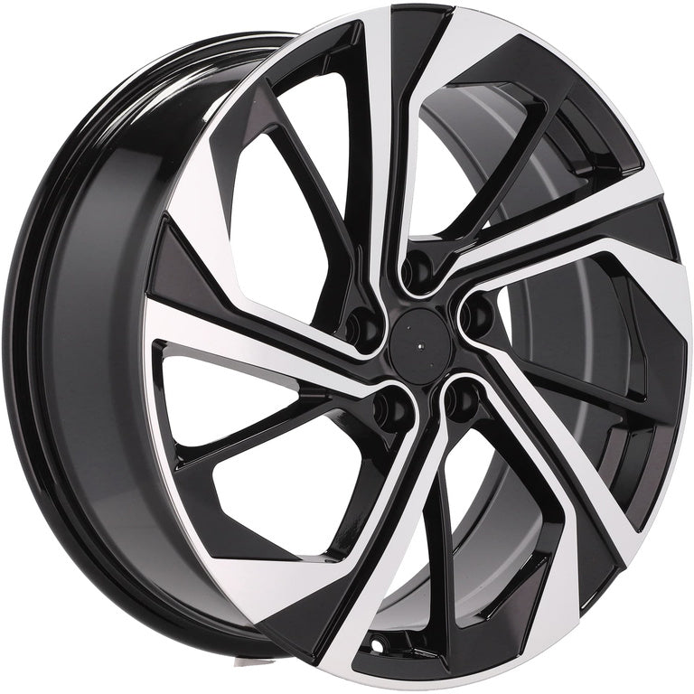 Alu kola pro Nissan D1981 7.5x19 5x114.3 ET45 66.1 Black Polished | Wheelsup.cz