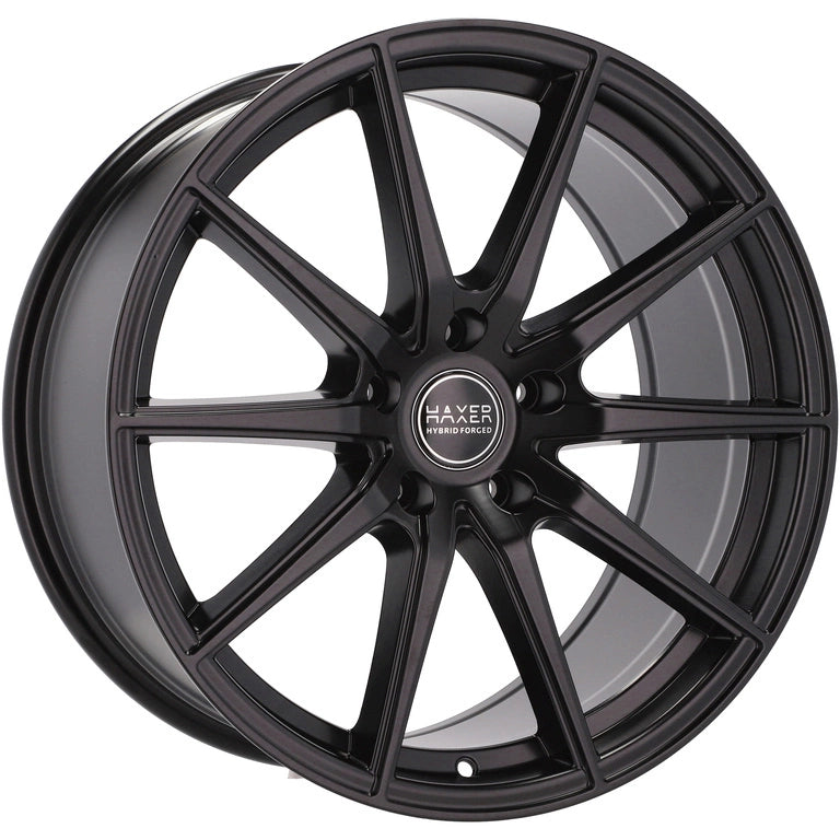 Alu kola HAXER HX034 9x20 5x120 ET30 Black Half Matt | Wheelsup.cz