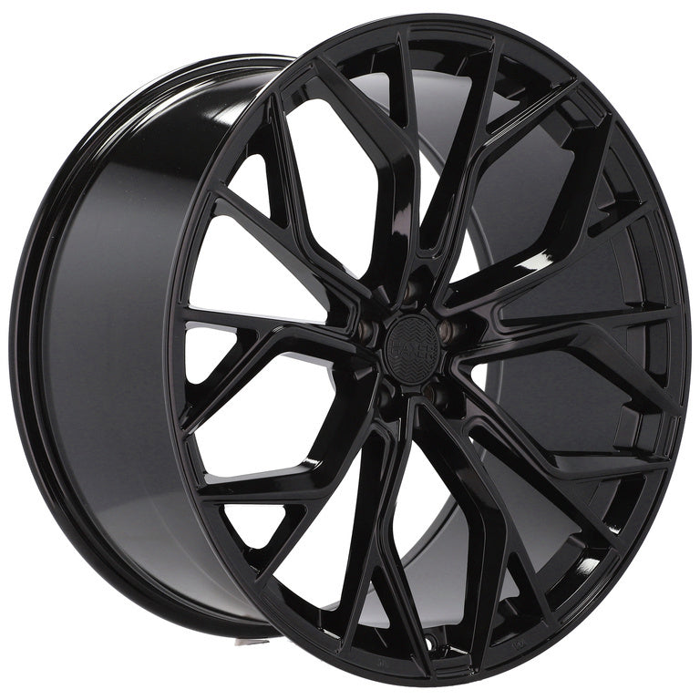 Alu kola HAXER HX041 8.5x19 5x112 ET30 66.6 Black | Wheelsup.cz