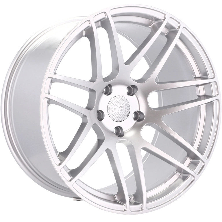 Alu kola HAXER HX020 10x19 5x120 ET15 74.1 Silver Shining | Wheelsup.cz