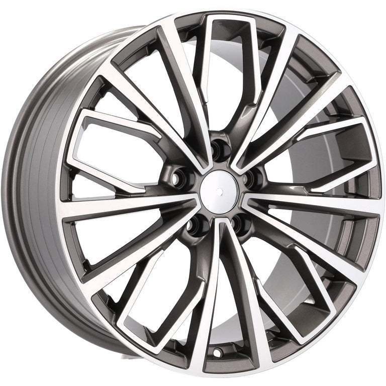 Alu kola pro Audi B1453 9x20 5x112 ET39 66.6 Grey Polished | Wheelsup.cz