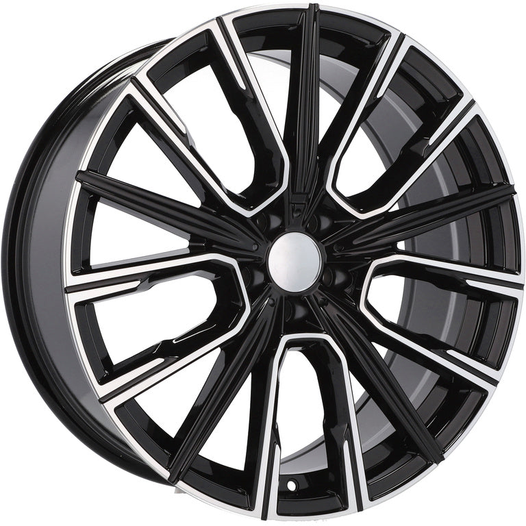 Alu kola pro BMW B5836 8.5x21 5x112 ET25 66.6 Black Polished | Wheelsup.cz