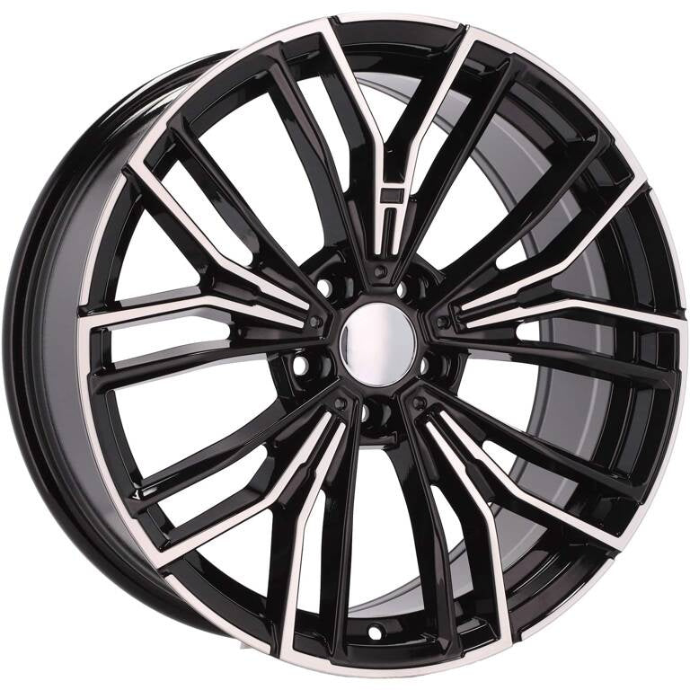 Alu kola pro BMW B5964 8x20 5x112 ET30 66.6 Black Polished | Wheelsup.cz