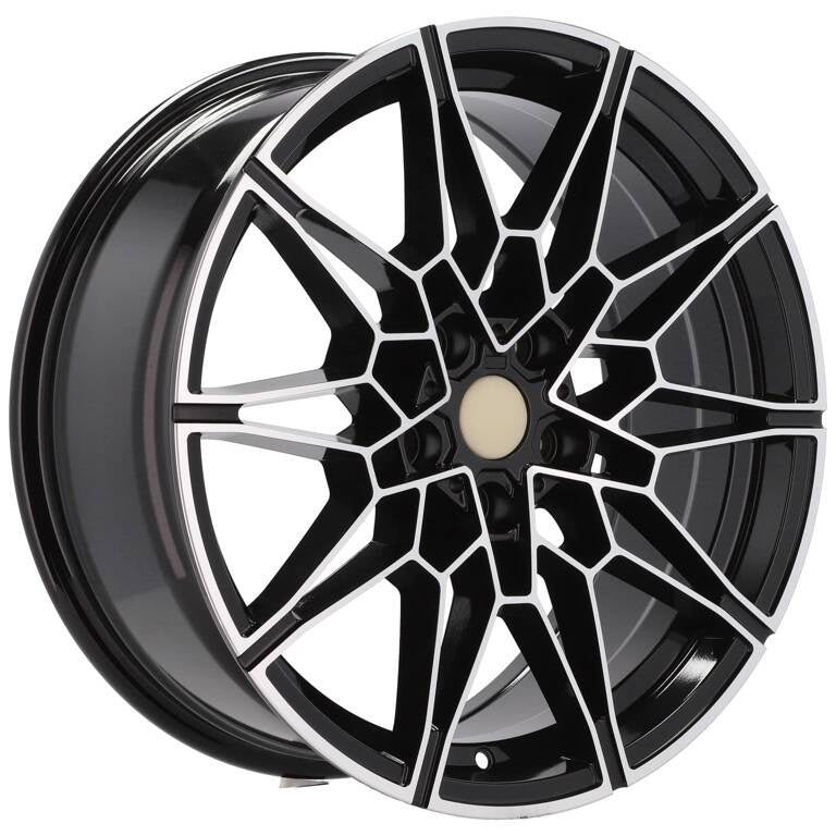 Alu kola pro BMW B1674 9x19 5x112 ET40 66.6 Black Polished | Wheelsup.cz