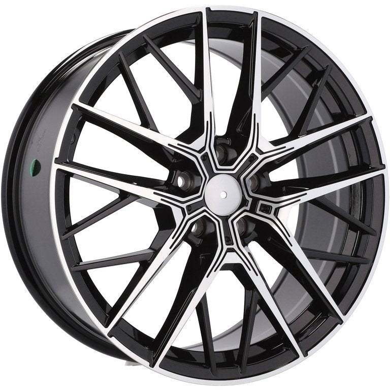 Alu kola pro BMW H5080 7.5x17 5x120 ET40 72.6 Black Polished | Wheelsup.cz