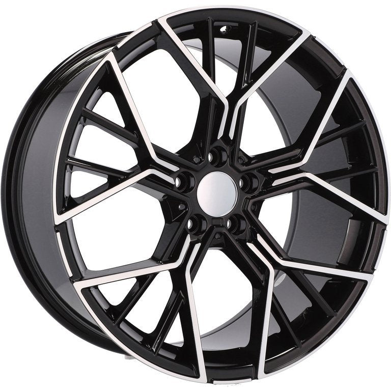 Alu kola pro BMW A5602 8.5x20 5x112 ET25 66.6 Black Polished | Wheelsup.cz