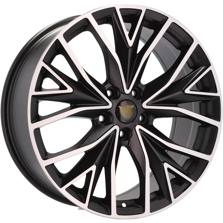 Alu kola pro Cupra B5922 8x19 5x112 ET49 57.1 Black Polished Half Matt | Wheelsup.cz