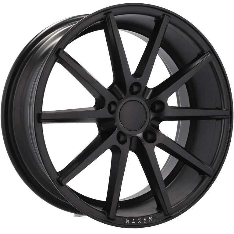 Alu kola HAXER HX014 8x18 5x112 ET35 66.6 Black Half Matt | Wheelsup.cz