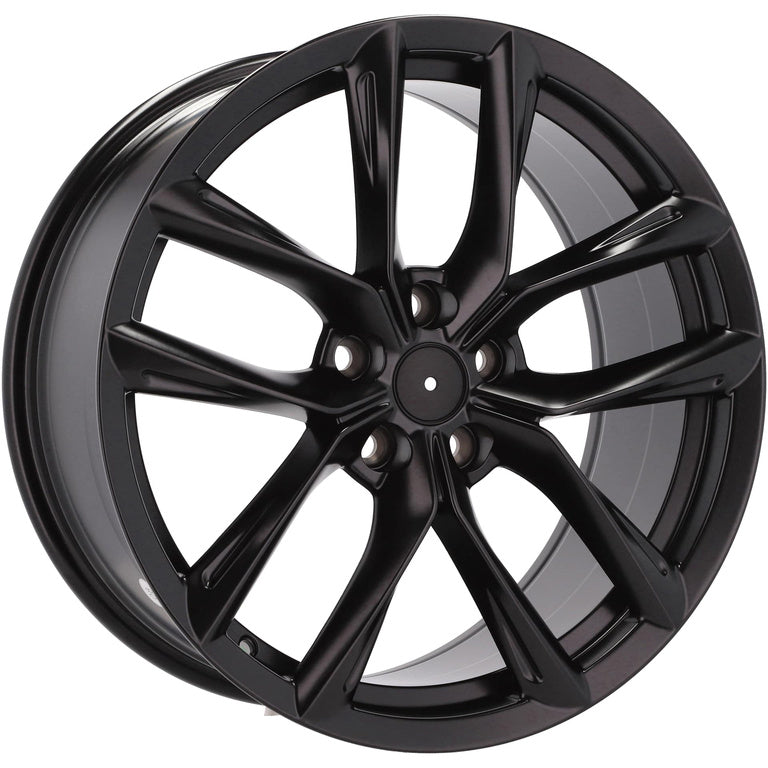 Alu kola pro Tesla I5552 9.5x20 5x114.3 ET35 64.1 Black Half Matt | Wheelsup.cz