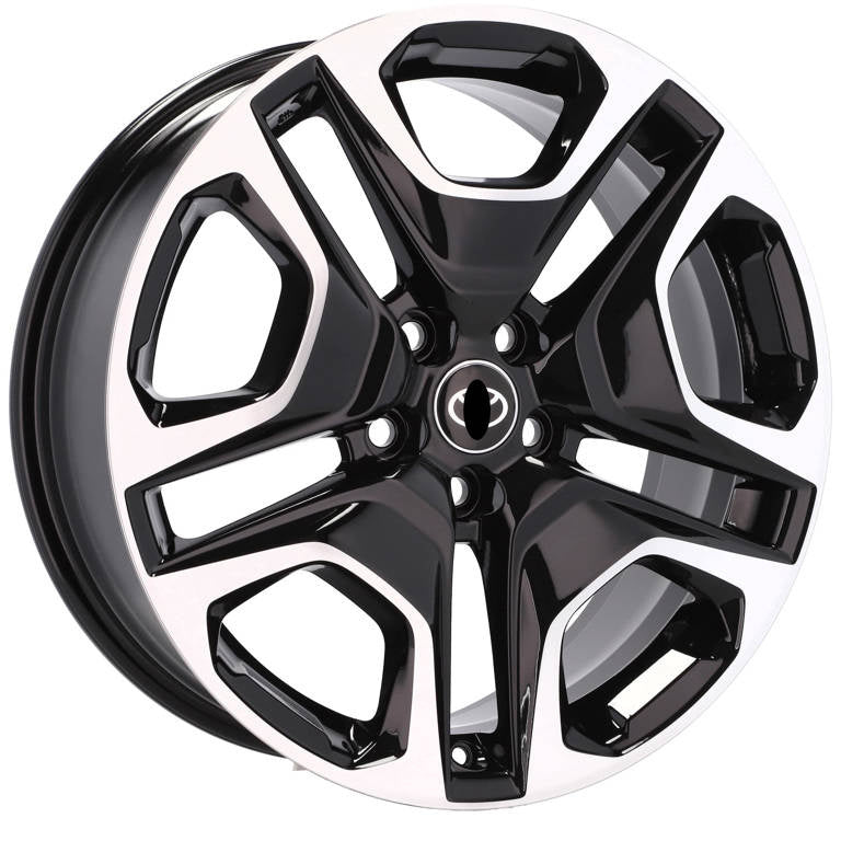 Alu kola pro Toyota Y0113 7.5x19 5x114.3 ET40 60.1 Black Polished | Wheelsup.cz