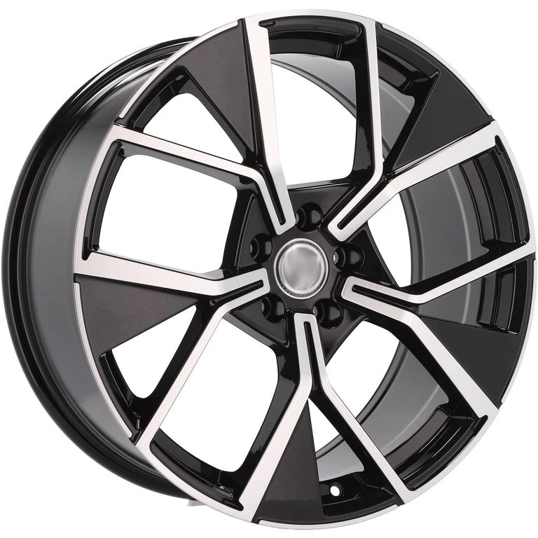 Alu kola pro Volkswagen Y1196 8.5x20 5x112 ET38 57.1 Black Polished | Wheelsup.cz