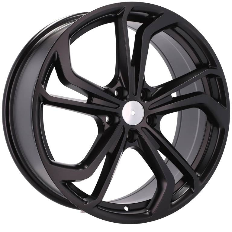 Alu kola pro Volkswagen B1525 7.5x18 5x112 ET51 Black Half Matt | Wheelsup.cz