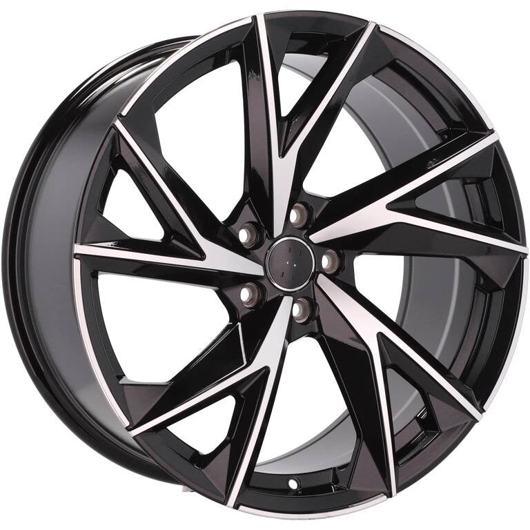Alu kola pro Audi I5491 8x18 5x112 ET36 66.6 Black Polished | Wheelsup.cz