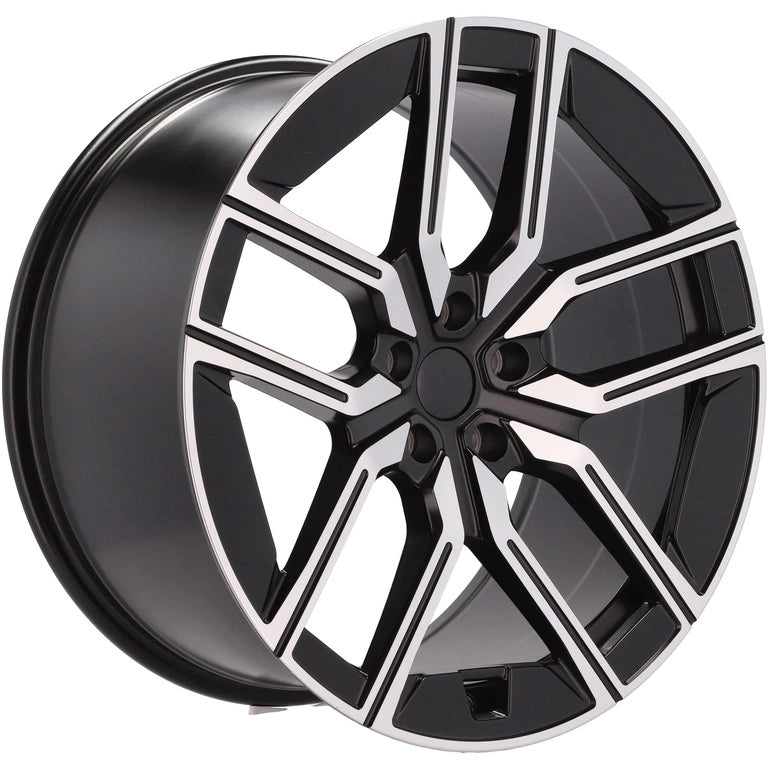 Alu kola pro BMW I5619 10x20 5x112 ET41 66.6 Black Polished Half Matt | Wheelsup.cz
