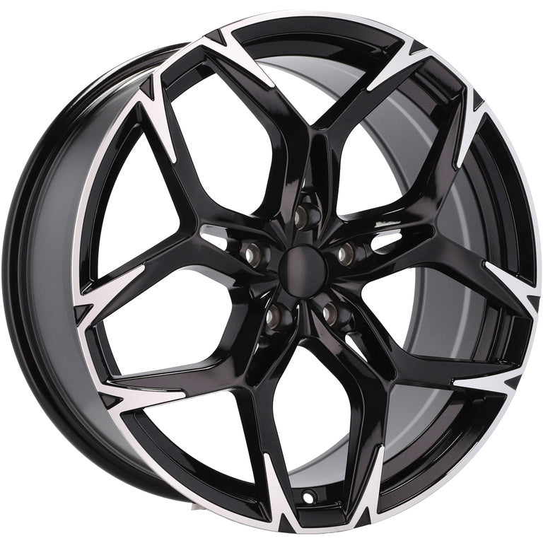 Alu kola pro Cupra I5572 8x18 5x112 ET40 Black Polished Half Matt