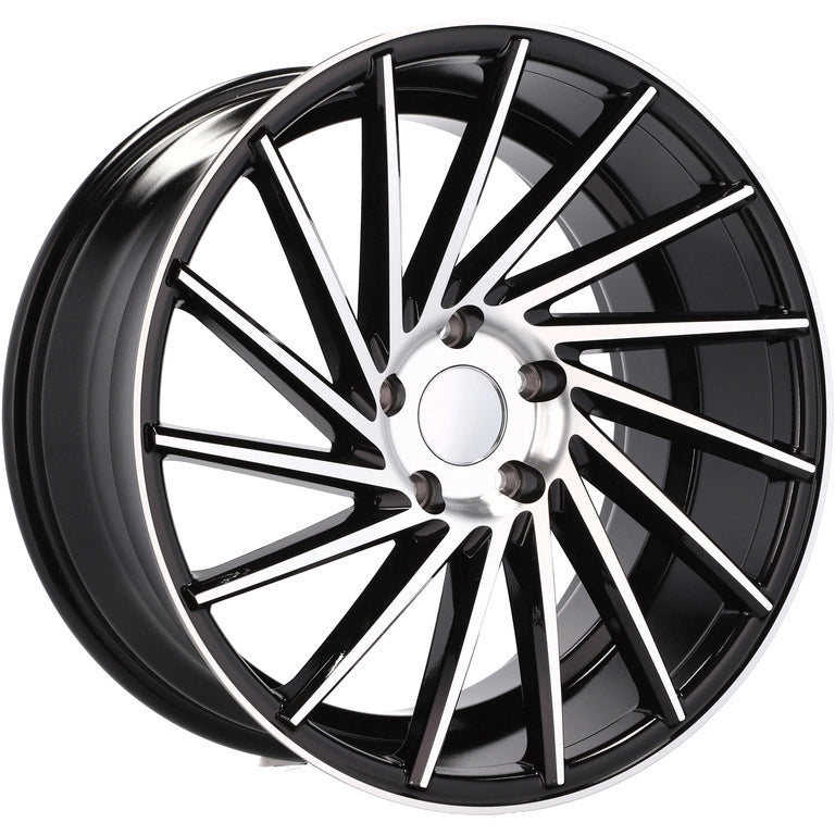 Alu kola replika Vossen LU589 9.5x20 5x120 ET38 72.6 Black Polished | Wheelsup.cz