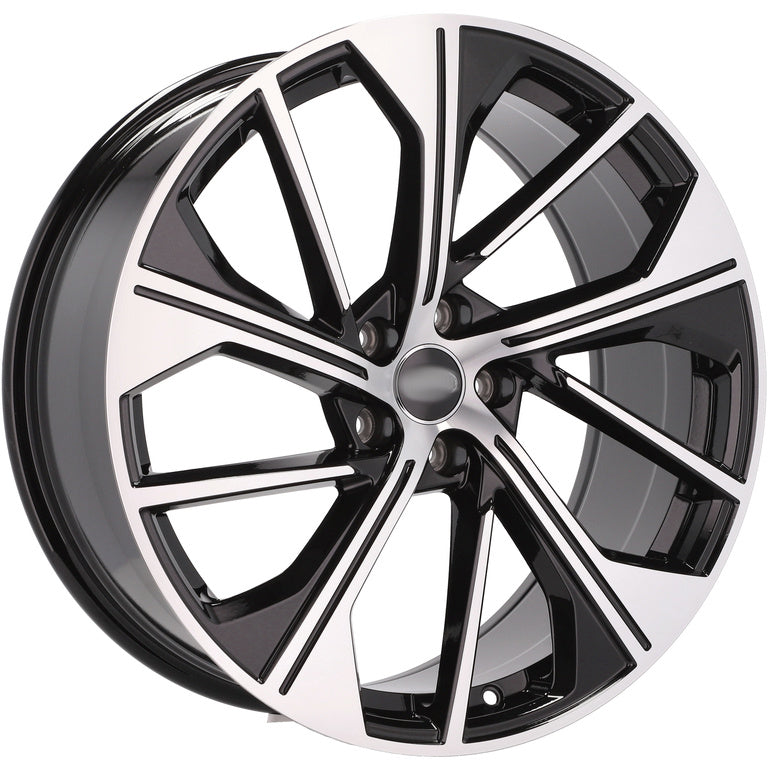 Alu kola pro Audi B5907 8.5x20 5x112 ET34 66.6 Black Polished | Wheelsup.cz