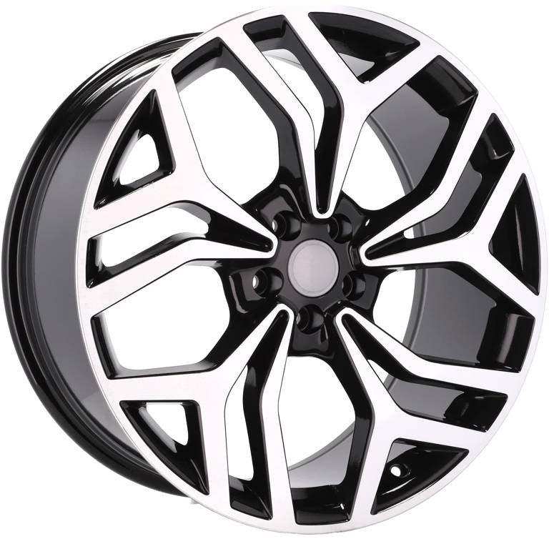 Alu kola pro Land Rover D1419 8x20 5x108 ET40 63.4 Black Polished | Wheelsup.cz