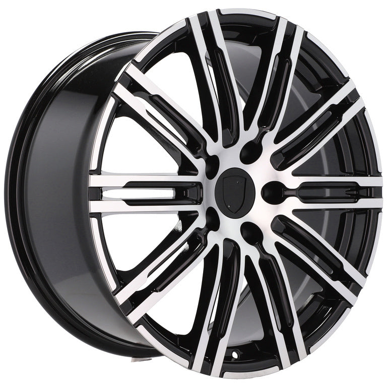 Alu kola pro Porsche B1026 9.5x20 5x130 ET47 71.6 Black Polished | Wheelsup.cz