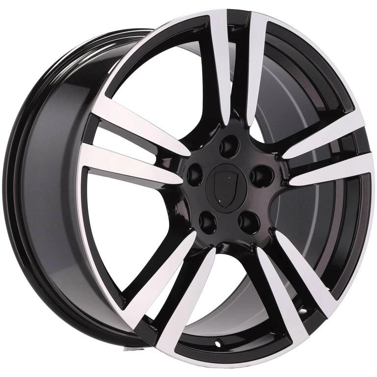 Alu kola pro Porsche E946 11x20 5x130 ET67 71.6 Black Polished | Wheelsup.cz