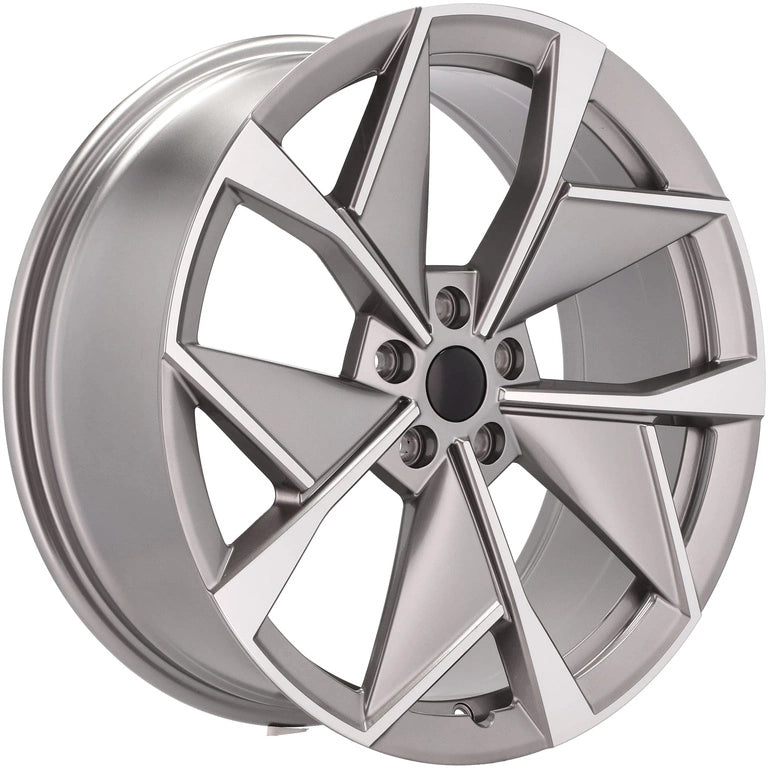 Alu kola pro Škoda I5638 8x20 5x112 ET45 57.1 Grey Polished | Wheelsup.cz