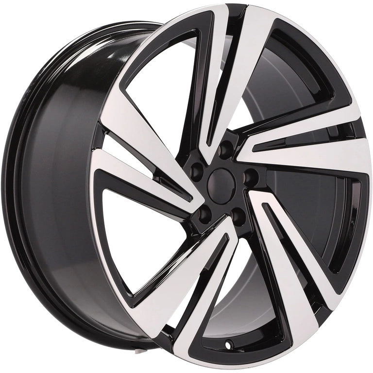 Alu kola pro Volkswagen I5641 8x19 5x112 ET28 66.6 Black Polished | Wheelsup.cz