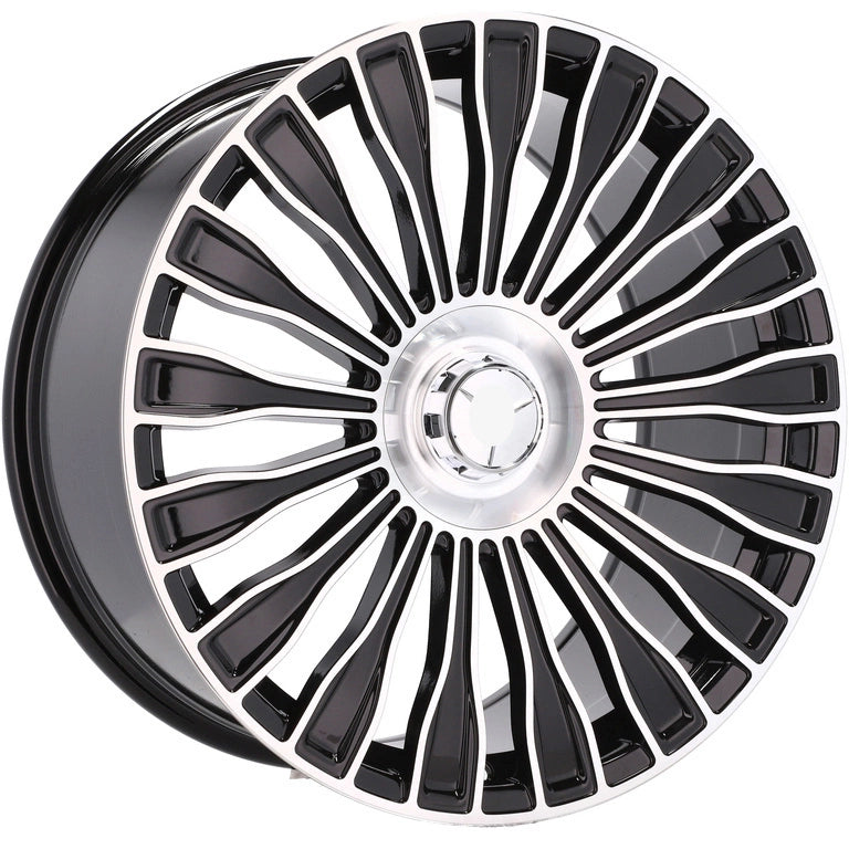 Alu kola pro Mercedes I0313 10x21 5x112 ET35 66.6 Black Polished | Wheelsup.cz