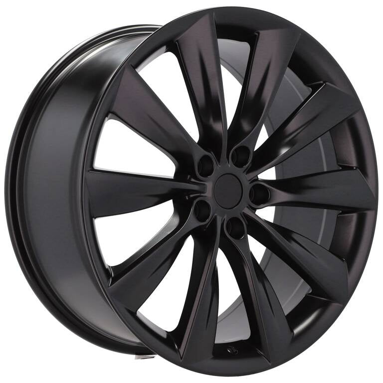 Alu kola Racing Line B1385 8.5x21 5x120 ET40 64.1 Black Half Matt | Wheelsup.cz