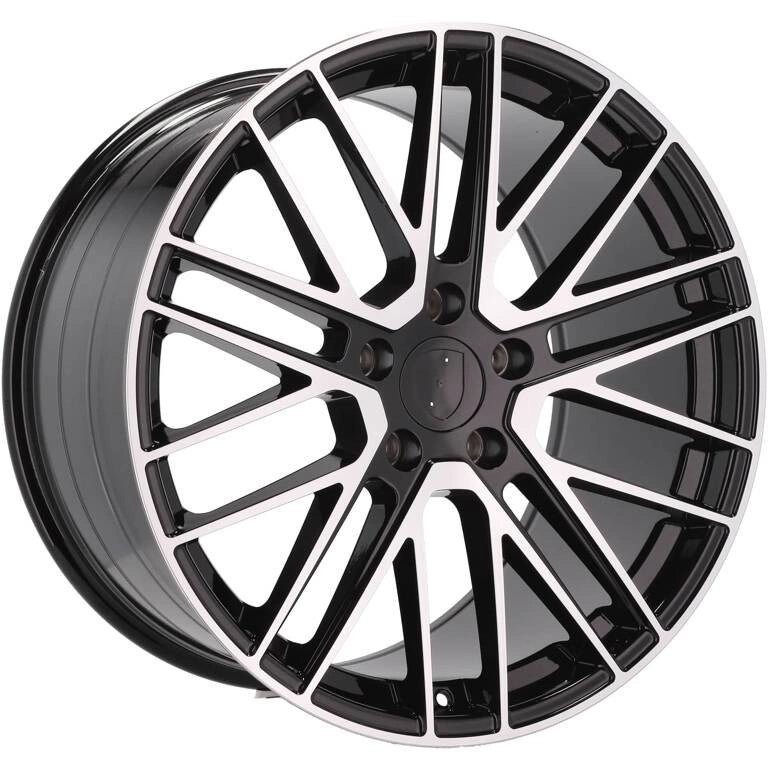 Alu kola pro Porsche I0375 9.5x21 5x130 ET69 71.6 Black Polished