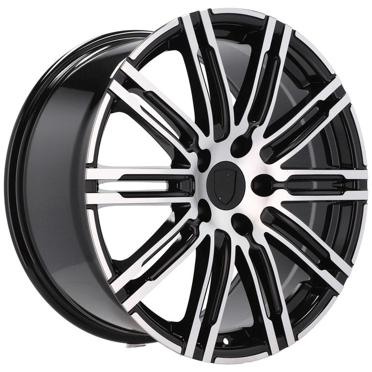 Alu kola pro Porsche B1026 10x20 5x112 ET19 66.6 Black Polished | Wheelsup.cz