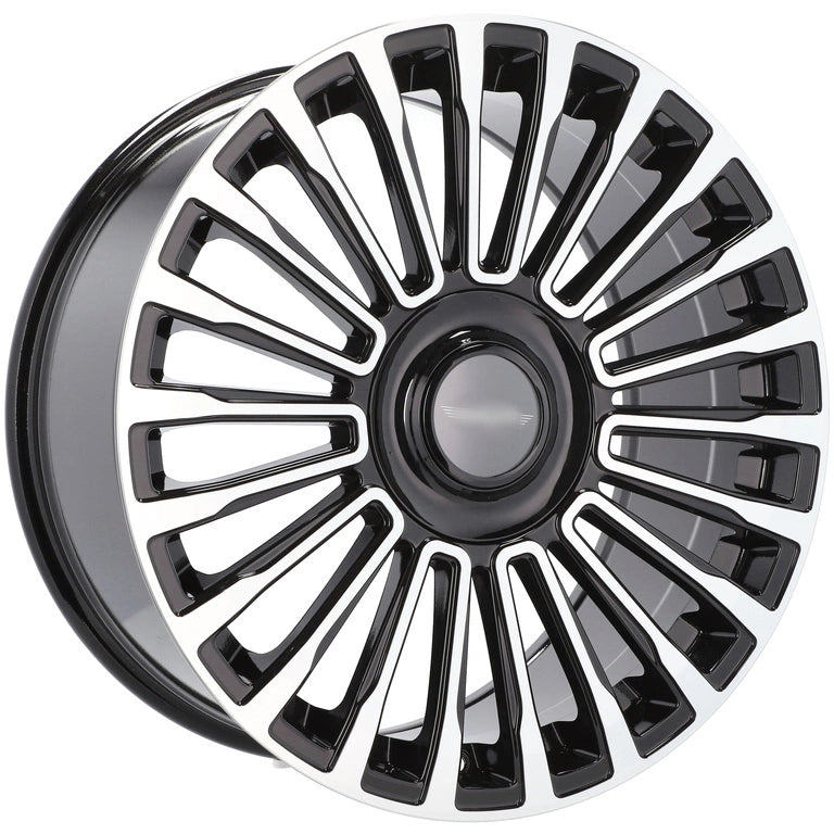 Alu kola pro Land Rover B1365 9.5x21 5x108 ET45 63.4 Black Polished | Wheelsup.cz