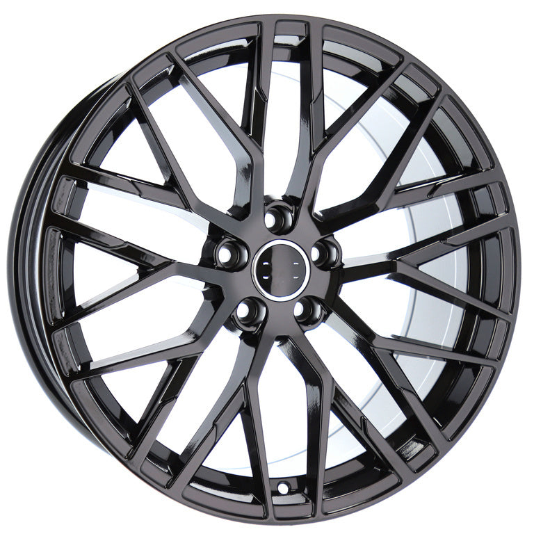 Alu kola pro Audi B5710 9.5x22 5x112 ET26 66.6 Black | Wheelsup.cz