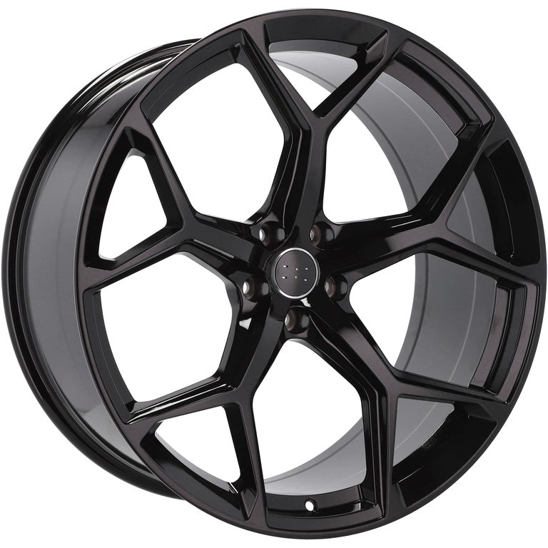 Alu kola pro Audi I5598 8.5x19 5x112 ET32 66.6 Black Half Matt | Wheelsup.cz