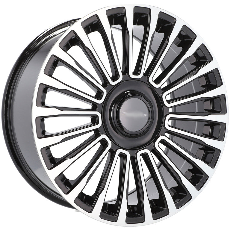Alu kola pro Land Rover B1365 9x22 5x108 ET45 63.4 Black Polished | Wheelsup.cz