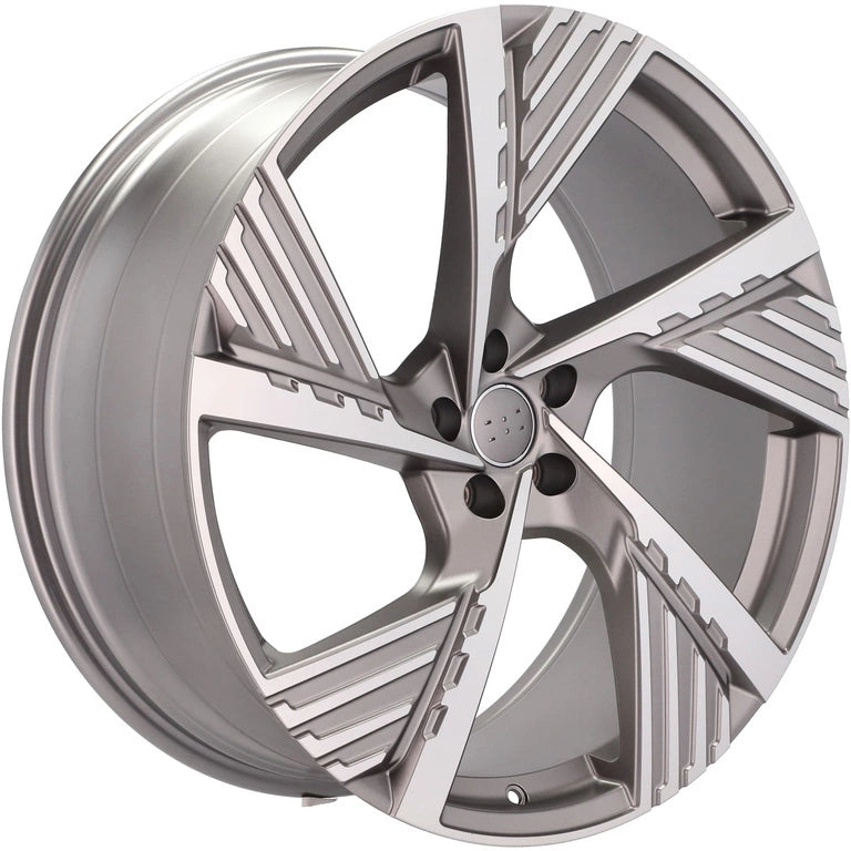 Alu kola pro Audi I5639 8x19 5x112 ET34 66.6 Grey Polished Half Matt | Wheelsup.cz