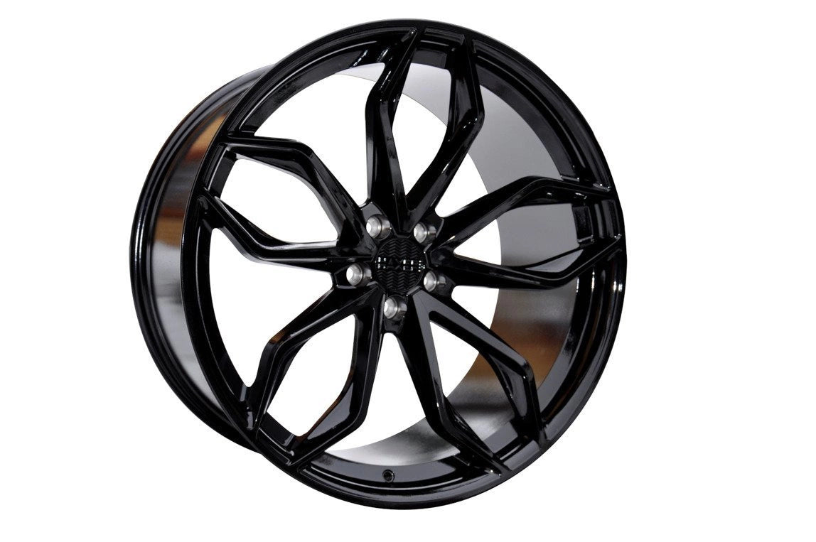 Alu kola HAXER HX011 10x22 5x120 ET40 Black Half Matt