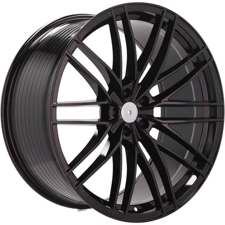 Alu kola pro Audi F1995 10x22 5x112 ET21 66.6 Black | Wheelsup.cz