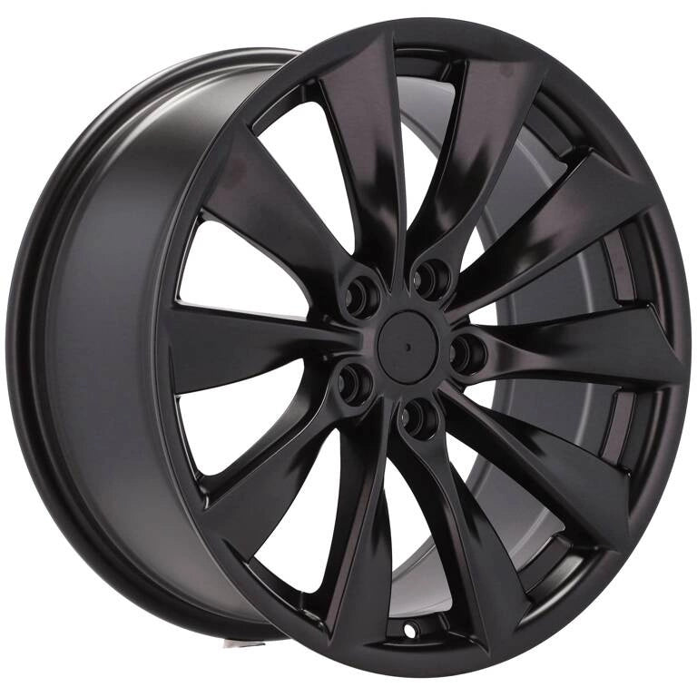 Alu kola pro Tesla 3S209 8.5x18 5x114.3 ET40 64.1 Black Half Matt | Wheelsup.cz
