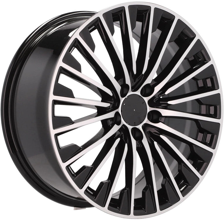 Alu kola pro Mercedes FBX132 8x18 5x112 ET43 66.6 Black Polished | Wheelsup.cz