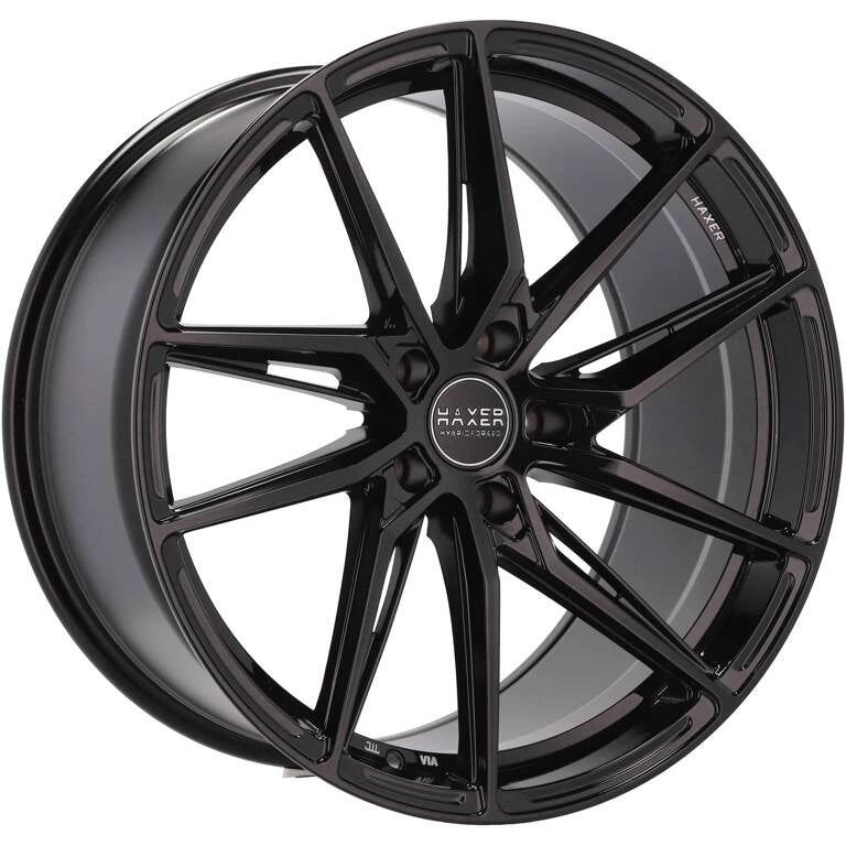 Alu kola HAXER HX08F 10.5x21 5x112 ET42 66.6 Black | Wheelsup.cz