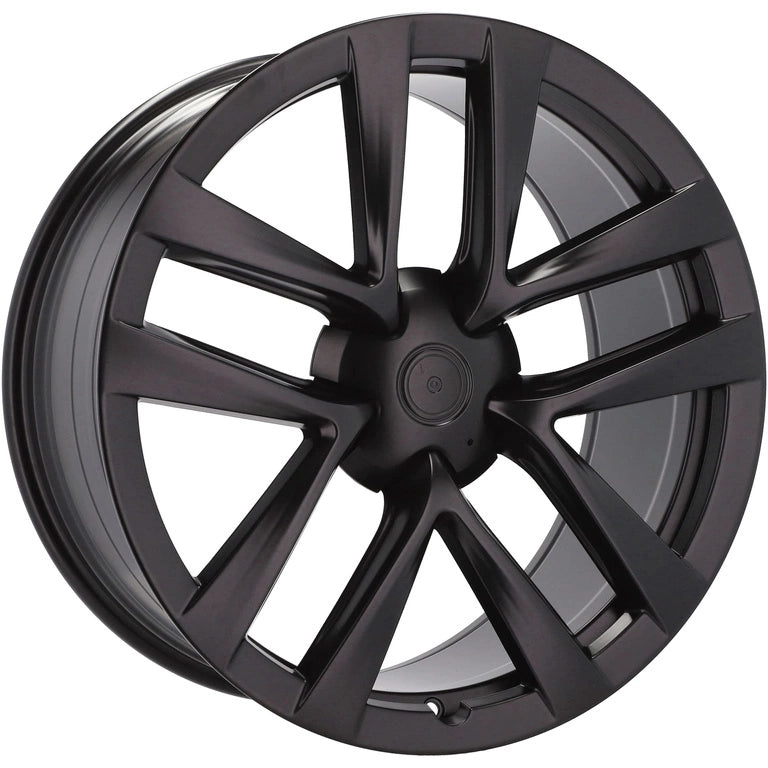 Alu kola pro Tesla YF5591 10.5x21 5x120 ET45 64.1 Black Half Matt | Wheelsup.cz