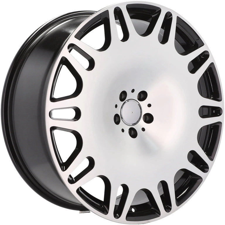 Alu kola pro Mercedes XE629 9x22 5x112 ET32 66.6 Black Polished | Wheelsup.cz